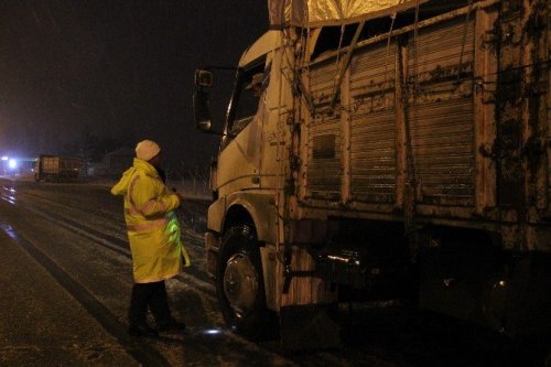 Karaman’da Yoğun Kar Yağışı