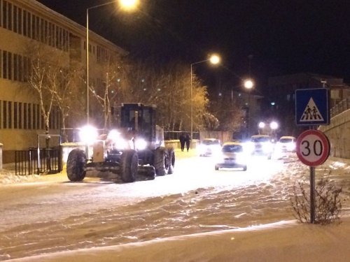 Kars Belediyesi’nin Kar Mesaisi Başladı