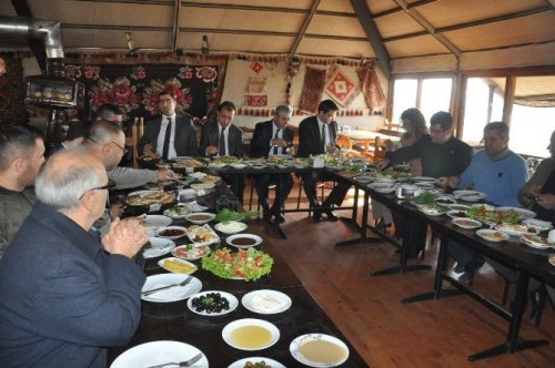Kars Kalesi’nde Kahvaltılı Basın Toplantısı