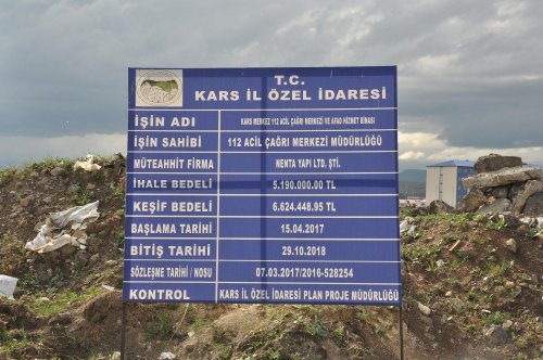 Kars’a 112 Acil Çağrı Merkezi