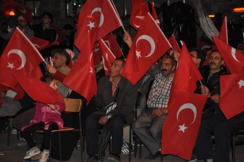 Kars’ta 15 Temmuz Demokrasi Nöbeti