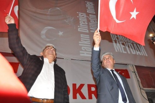 Kars’ta Darbe Girişimine Tepkiler Sürüyor