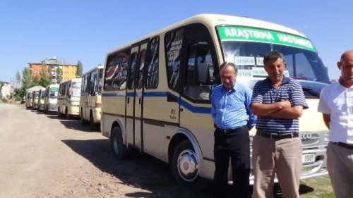 Kars’ta Dolmuşçuların Güzergah İsyanı