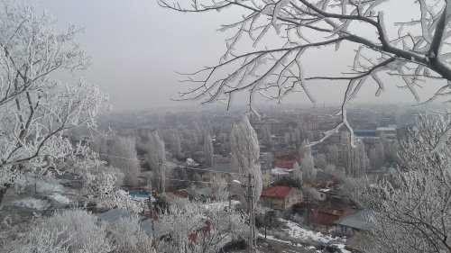 Kars’ta Dondurucu Soğuklar