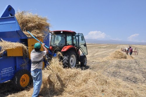 Kars’ta Köylüler, Güneş Altında Patos Vuruyor