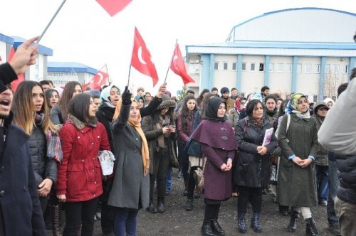 KAÜ'de 'Beşitaş Saldırısı'na Tepki