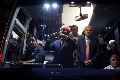 Kılıçdaroğlu, 30 Ağustos Yürüyüşüne Katıldı