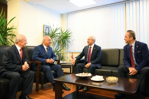 Kılıçdaroğlu’ndan DSP’ye Ziyaret