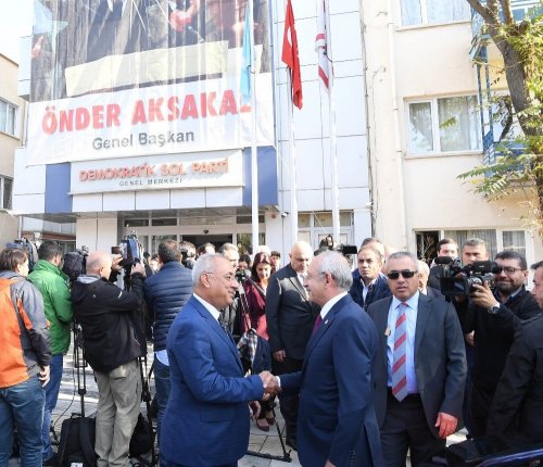 Kılıçdaroğlu’ndan DSP’ye Ziyaret