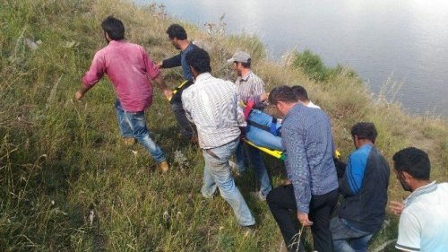 Koyun Yüklü Kamyon, Şarampole Yuvarlandı