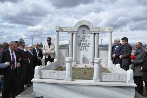 Murat Çobanoğlu Mezarı Başında Anıldı