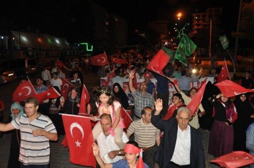 Muş’ta Demokrasi Nöbeti