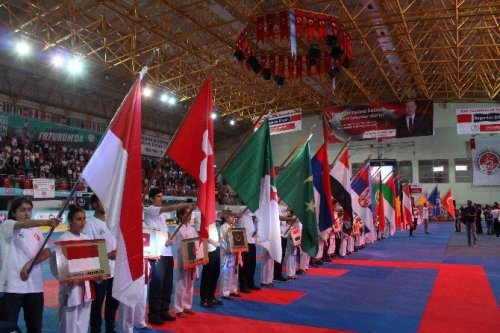 Palandöken Karate Turnuvası Açılış Töreni Yapıldı