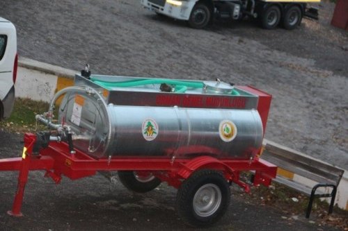 Posof’un Köylerine Yangın Söndürme Tankları Verildi