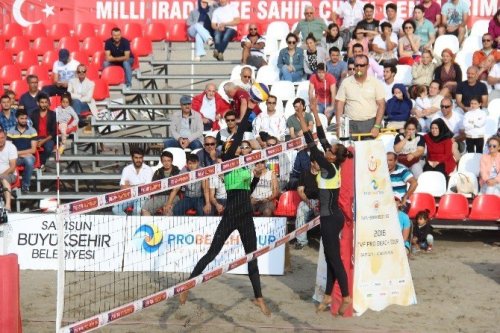 Pro Beach Tour Samsun Etabı’nda Şampiyonlar Belli Oldu