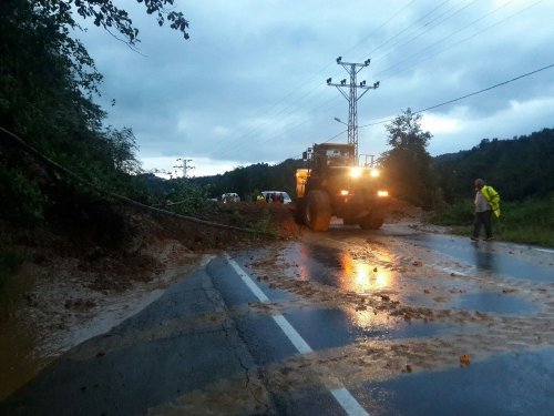 Rize’de Şiddetli Yağış