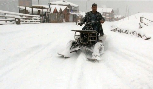 Rizeli Kendi Kar Jet-skisini Kendisi Yaptı