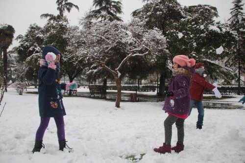 Samsun Kar Altında