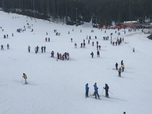 Sarıkamış'ta Hafta Sonu Yoğunluğu