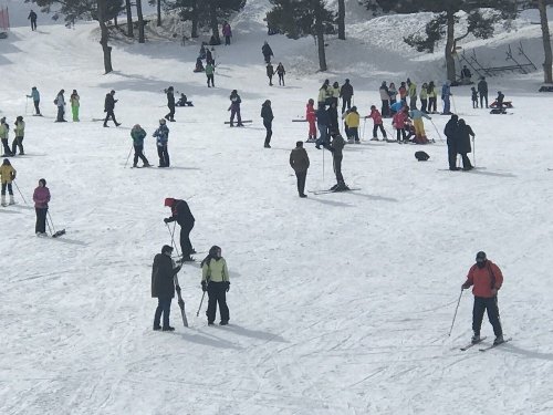 Sarıkamış'ta Hafta Sonu Yoğunluğu