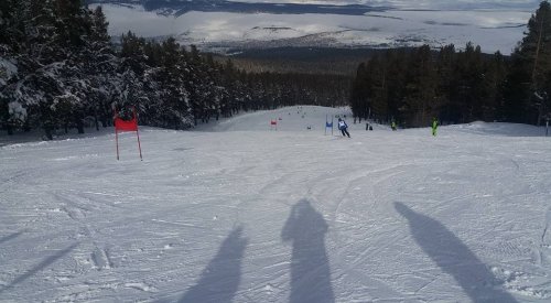 Sarıkamış’ta Kayak Yarışları Nefes Kesti