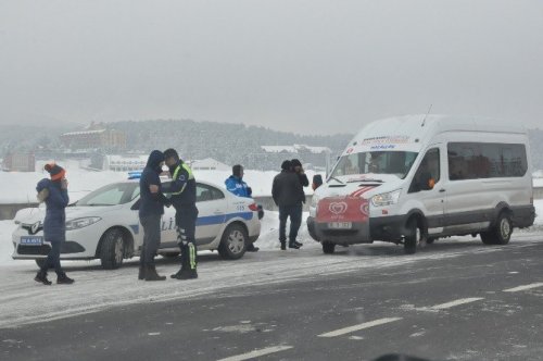 Sarıkamış’ta Trafik Kazası