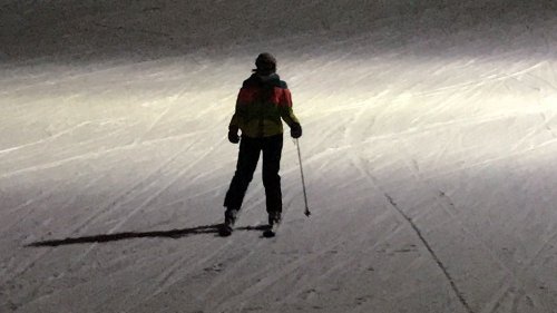 Sarıkmış Kayak Merkezi’nde Gece Kayağı Yapıldı