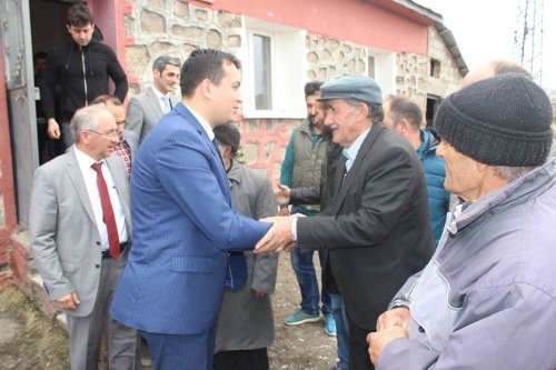 Selim Kaymakamı Keklik'in Köy Ziyareti