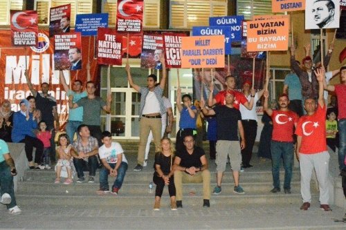 Sinop Demokrasi Nöbetinde