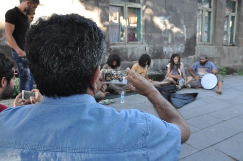 Sokak Çalgıcıları Kars’ta Yoğun İlgi Gördü