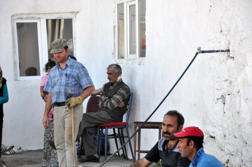 'Taziye Çadırı'nda Yangın