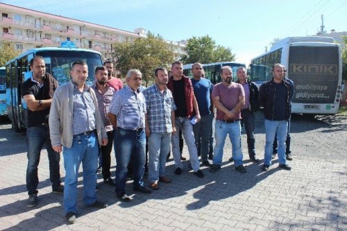 Tekirdağ Büyükşehir Belediyesinin Otobüslerine El Koydular