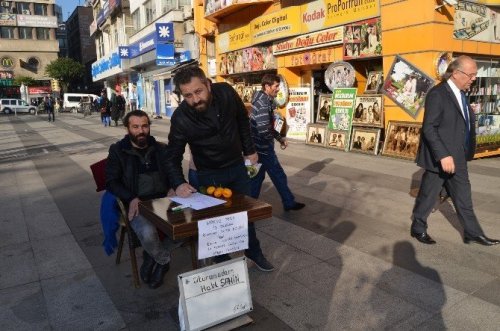 Trabzon’da Oturma Eylemi