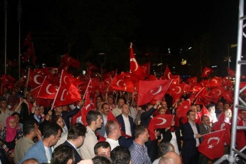 Trabzon’dan Yenikapı’yı İzlediler
