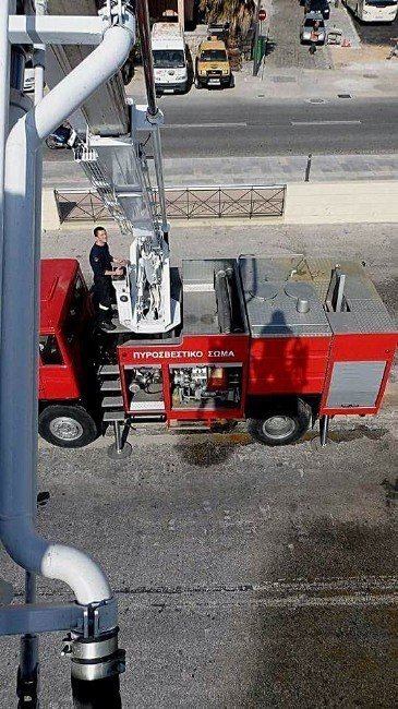 Türk İtfaiye Filosu Yunanlıları Şaşırttı