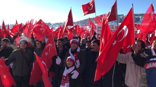 Türkiye Şehitleri İçin Yürüdü