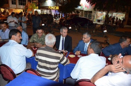 Vali Alpman, Muhtarlarla Bir Araya Geldi