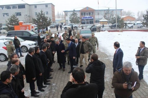 Vali Doğan, Selim’de İncelemelerde Bulundu