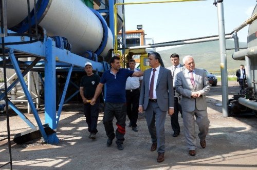 Vali Özefe, Özel İdarenin Çalışmalarını Denetledi