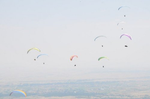 Xc Open Yamaç Paraşütü Şampiyonası Akşehir’de Başladı