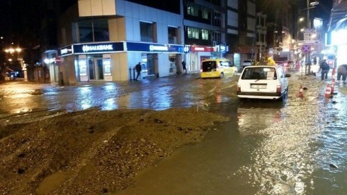 Zonguldak’ta Şiddetli Yağış